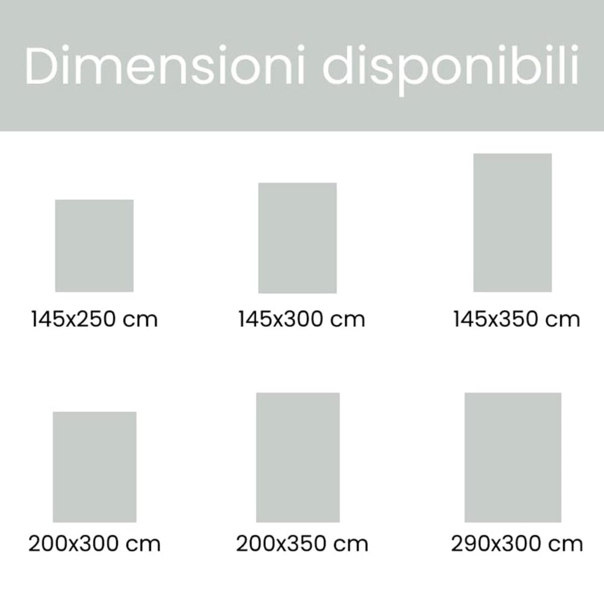Tenda da sole a caduta impermeabile per balconi e verande con occhielli, telo parasole resistente a pioggia e raggi UV, riduce calore e luce, aumenta privacy, facile installazione, tessuto in poliestere durevole, ideale per esterno e protezione arredi
