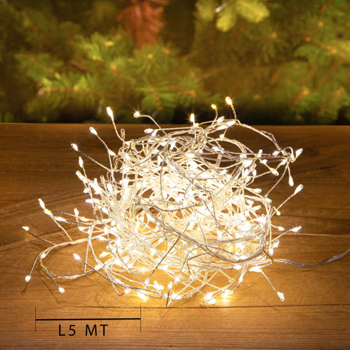 Ghirlanda 300 leds 5 mt est. - Pezzi 1 - ALTRO - Bianchi Dino SpA