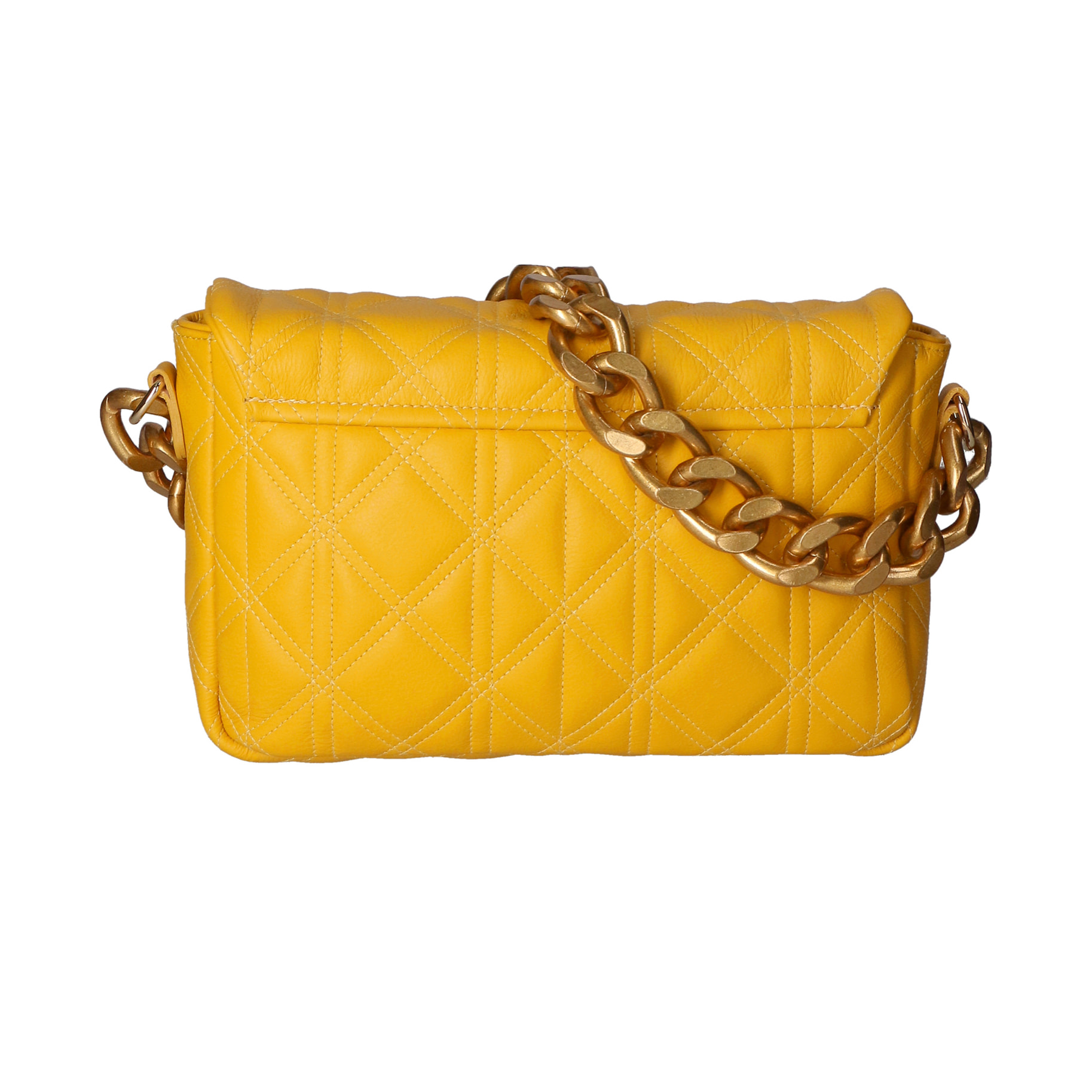 Borsa a spalla da Donna Agatha in Vera Pelle Made in Italy 17x25x9 cm