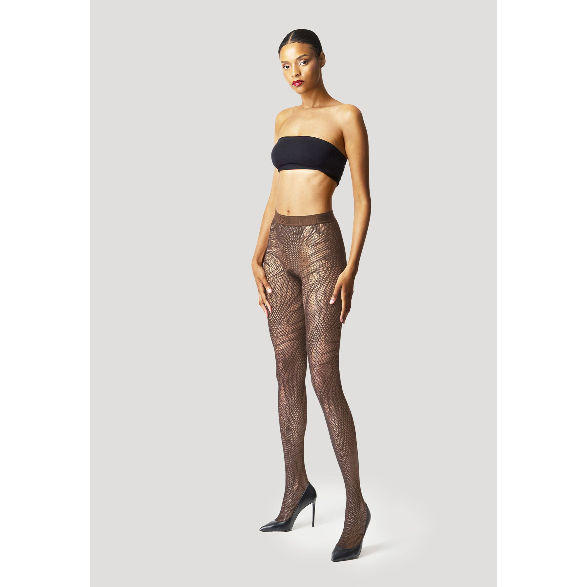 Collant Snake Net Tights