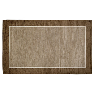 TAPPETO ARREDO DIS.ROMA FANGO CHIARO 175x280 CM CON ANTISCIVOLO