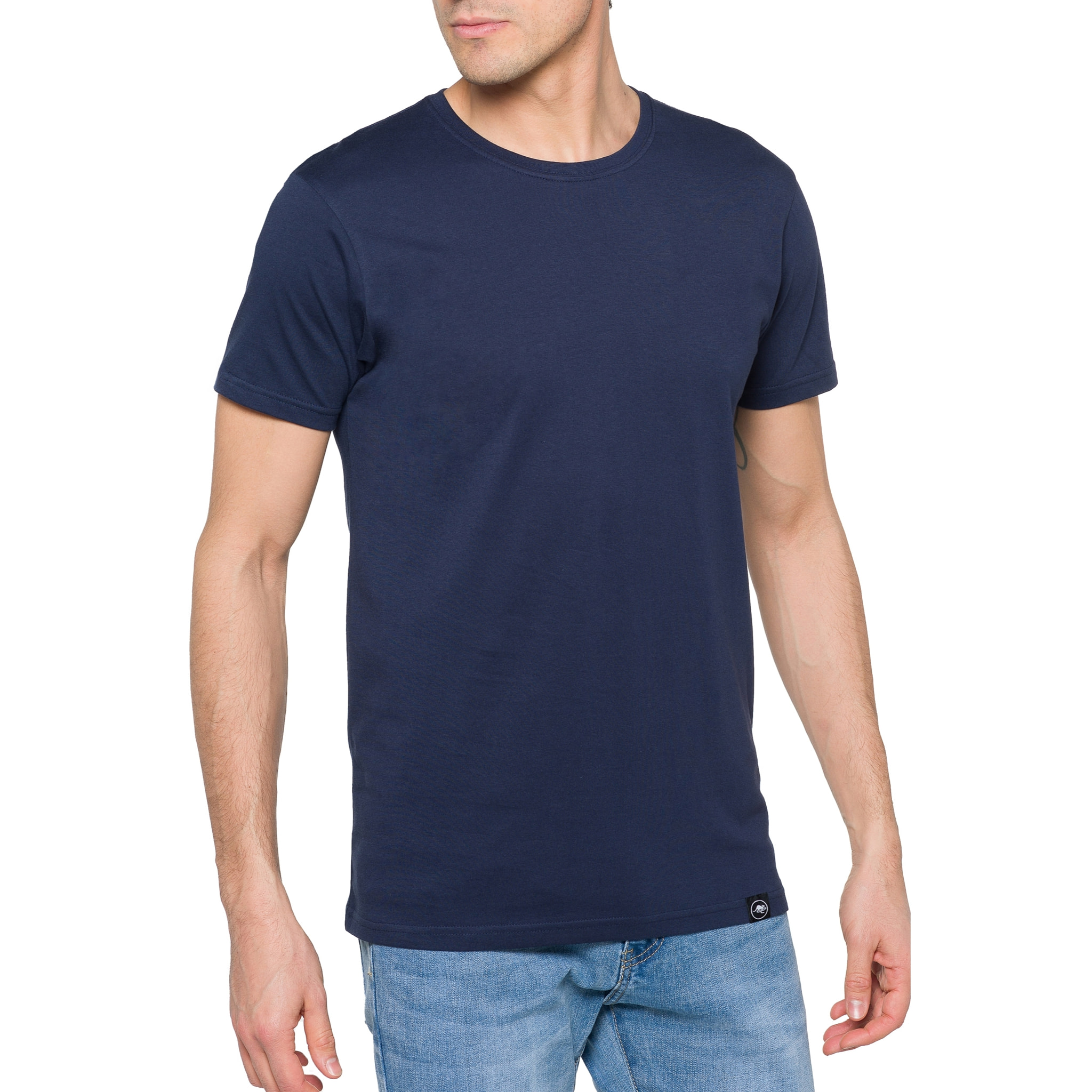 T-shirt in cotone 150 gr Hot Buttered Legend blu.