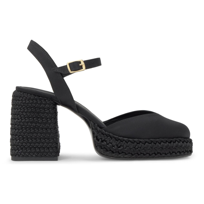 Zapato tacón Vilnia en satín con tacón de 10 cm