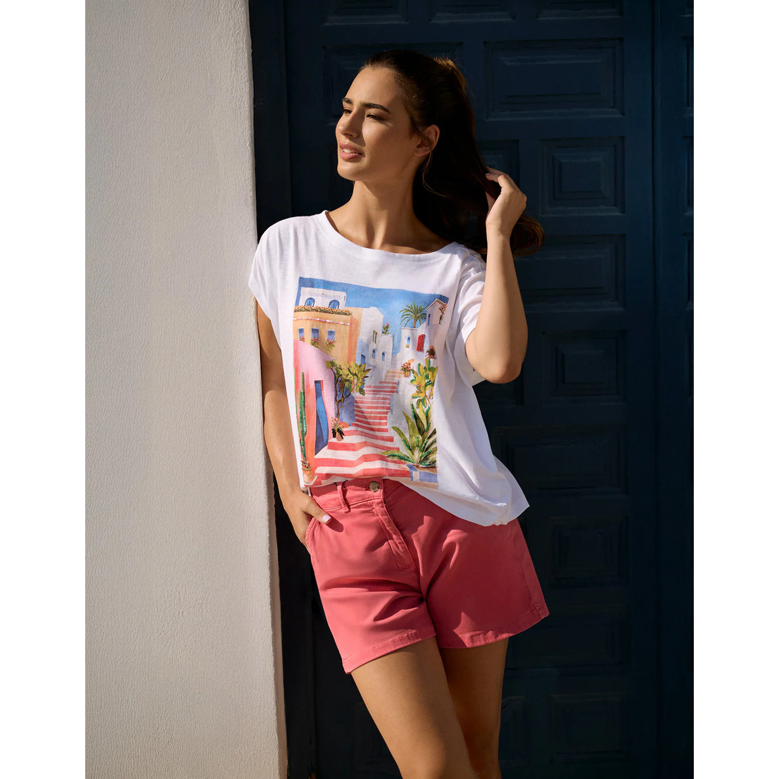 Camiseta Manga Corta Blanco - Lader