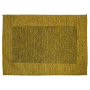 TAPPETO DA CUCINA RIGHE SENAPE CON FONDO ANTISCIVOLO