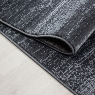 PLUS - Tapis uni à poils courts gris - PLU8000GRI