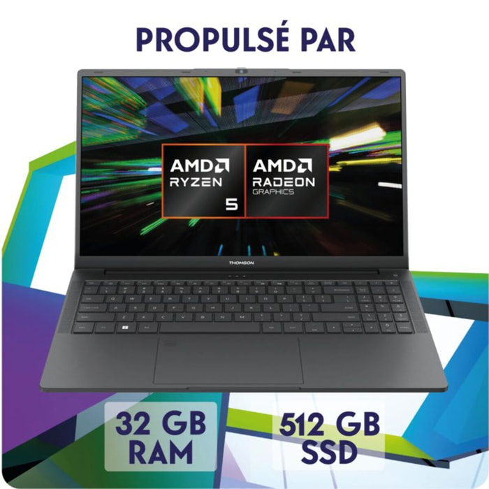 Ordinateur portable THOMSON NX15R532GR512