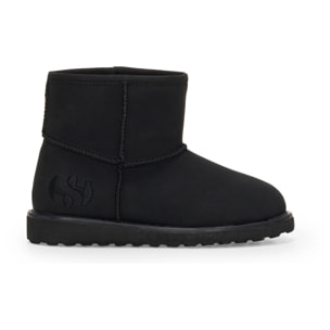 Stivali Superga Bambino/a Verde 3899 Microfiber Nubuck