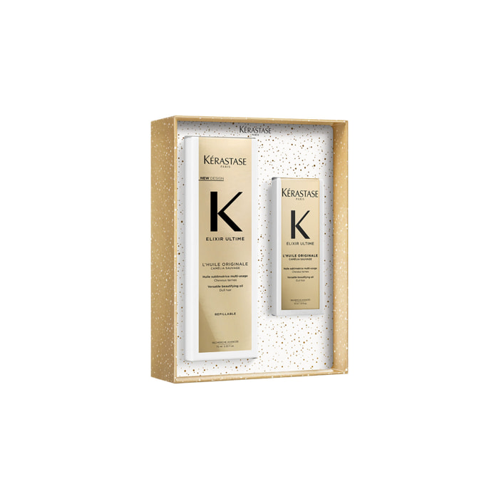 Elixir Ultime - Coffret L’Huile Originale 75 ml et 30 ml