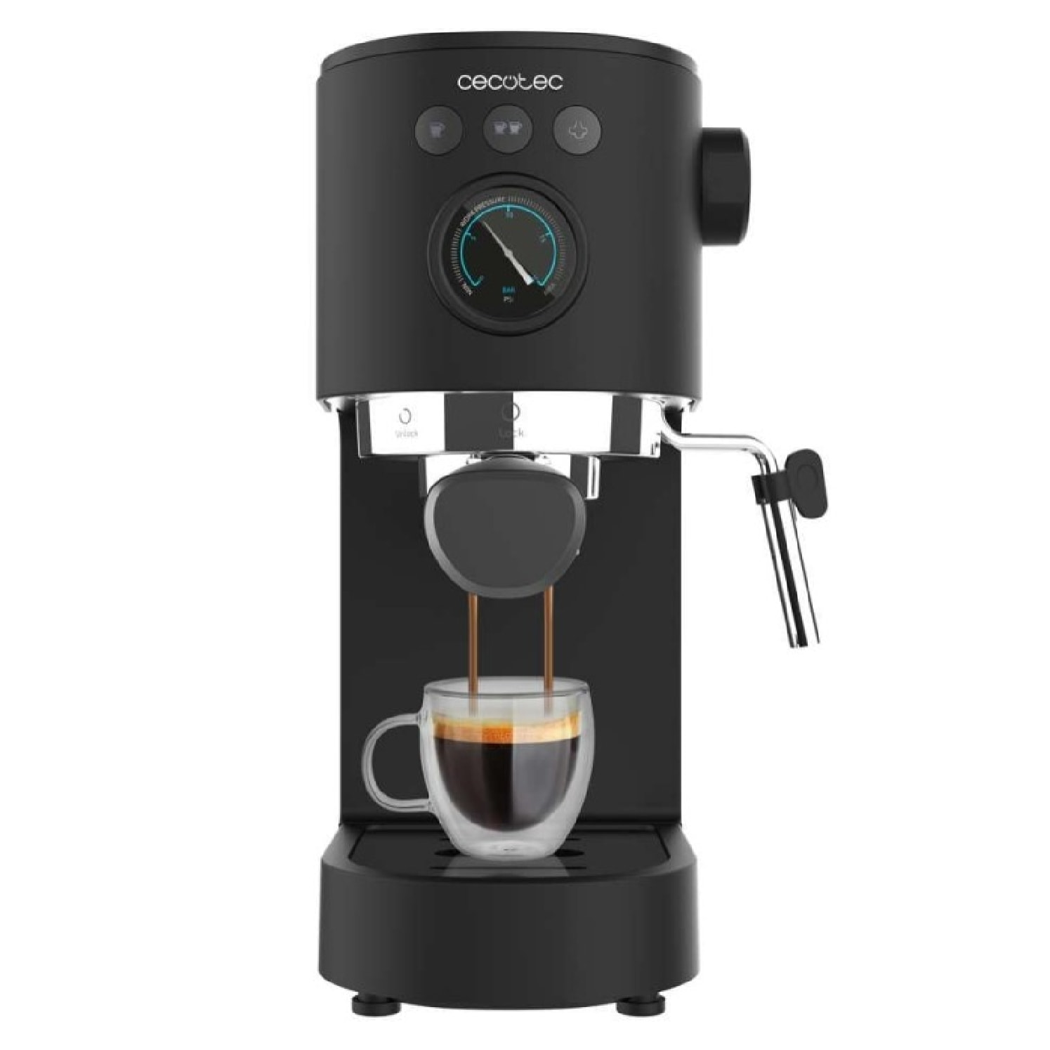 Cecotec Cafetera Express Cafelizzia Fast Pro. 1350 W Thermoblock ForceAroma de 2