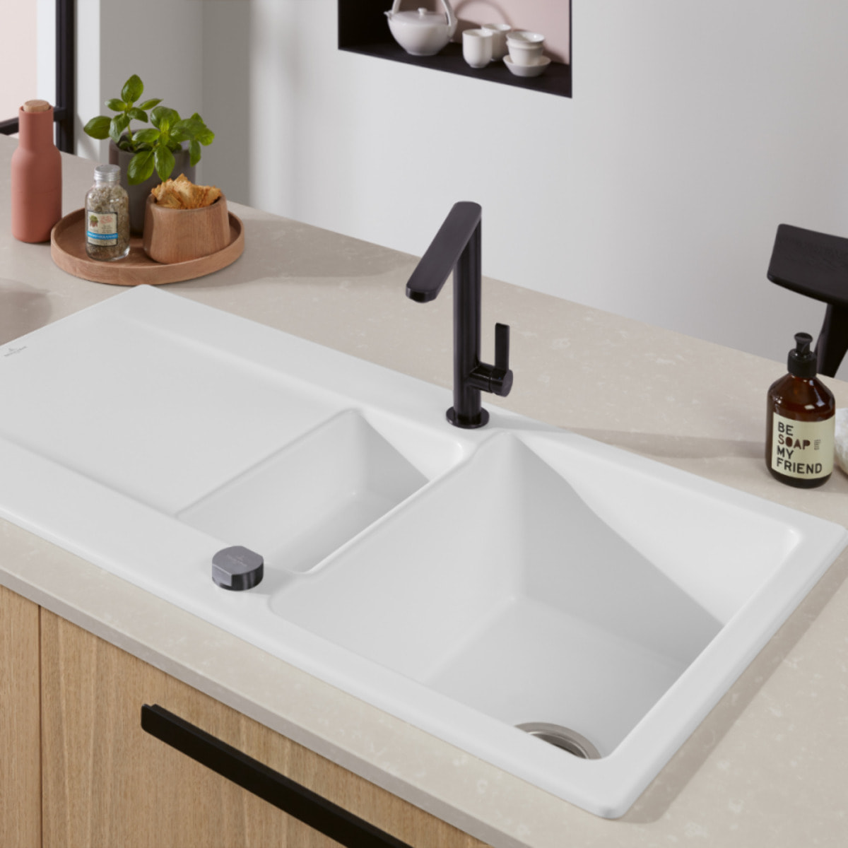 Robinet cuisine VILLEROY ET BOCH Finera