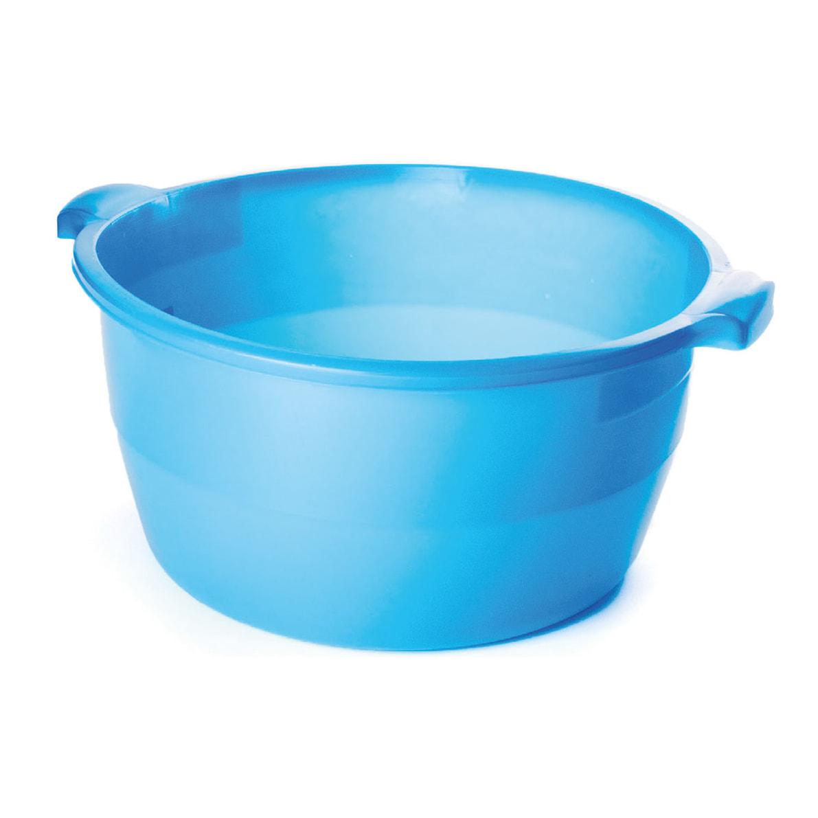 Bacinella Tonda Azzurra In Plastica 50cm