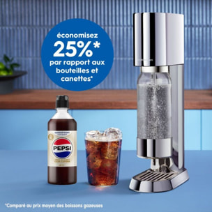 Concentré SODASTREAM Pepsi zéro caféine zéro sucres 440mL