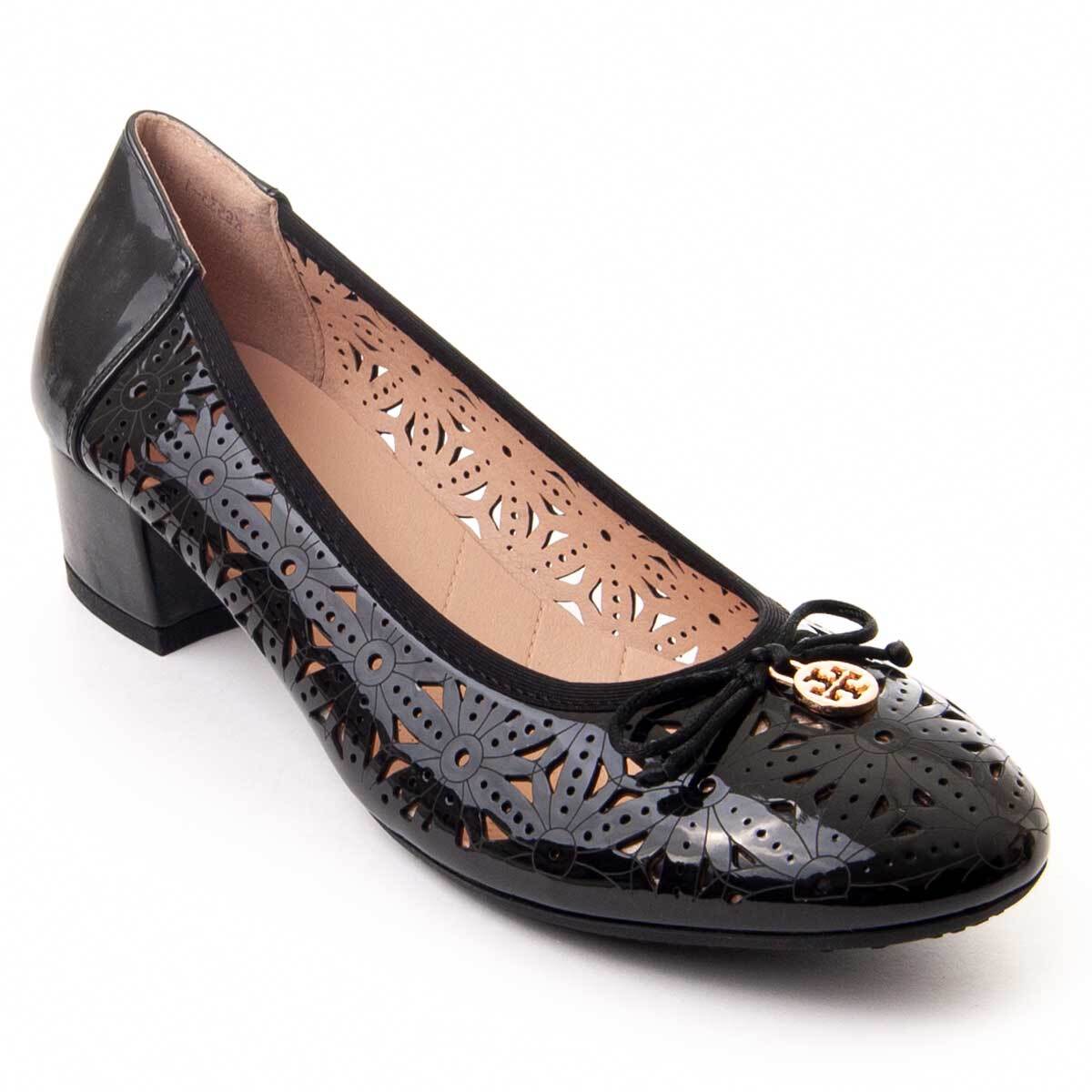 Zapatos de Tacón - Negro - Altura: 3 cm