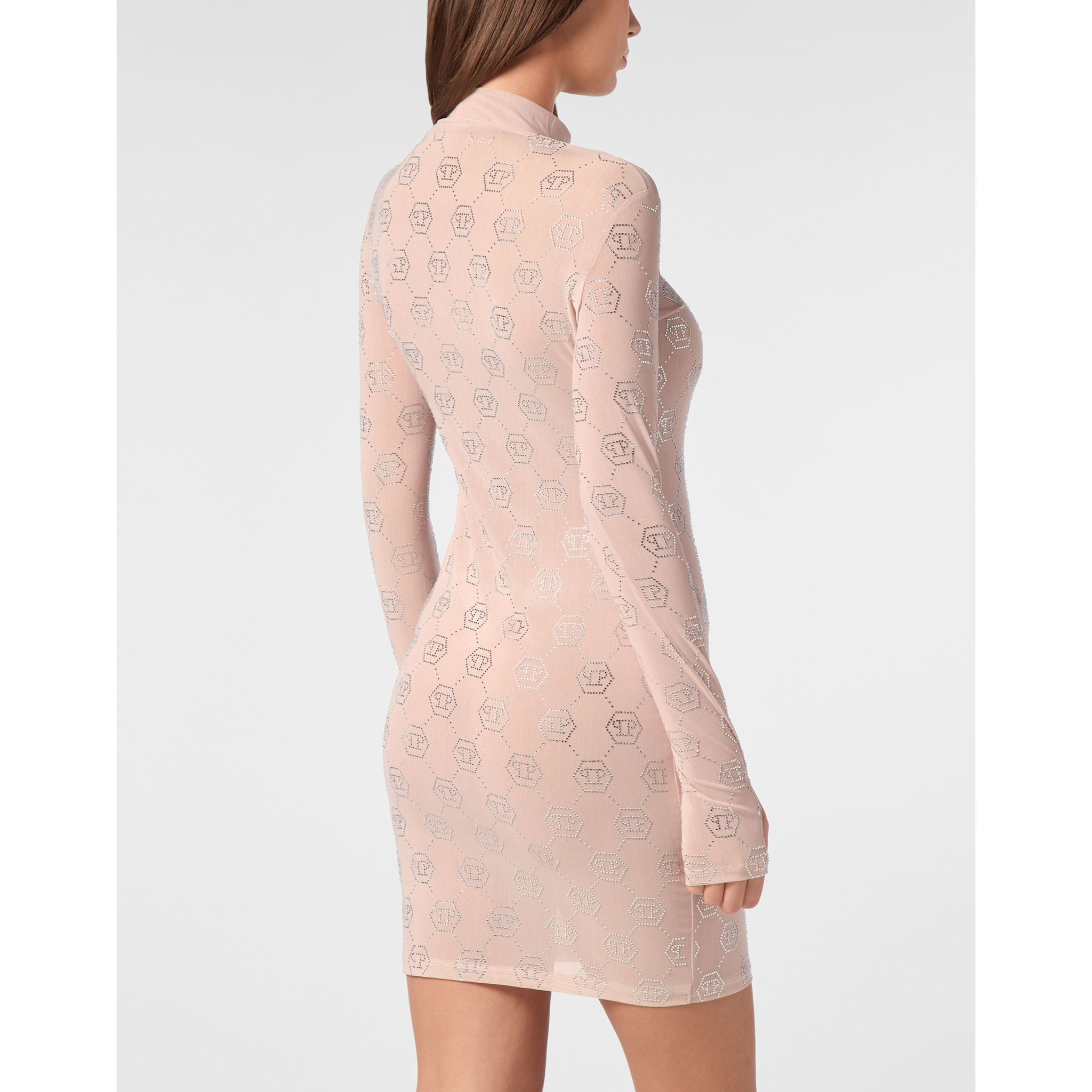 PHILIPP PLEIN Vestido camisero MONOGRAM