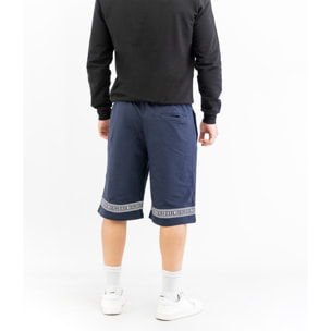 BIKKEMBERGS bermuda uomo dress blue