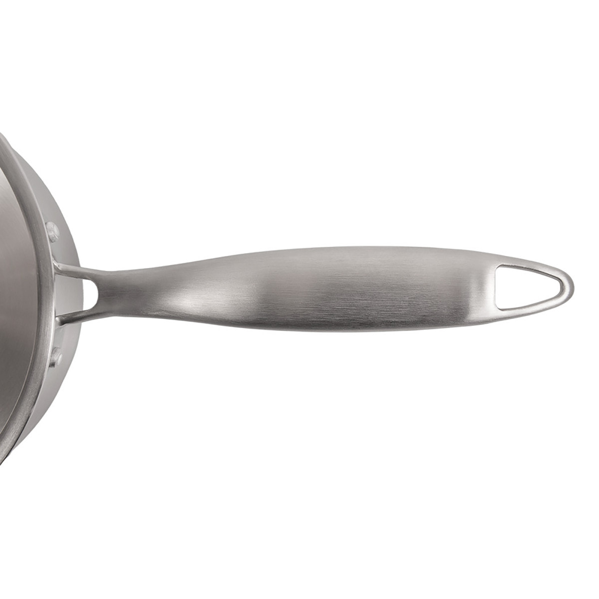 Gourmet - Wok de 28 cm de inoxidable triply