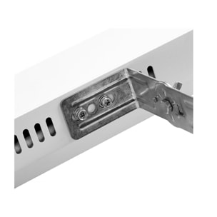 Chauffage de terrasse infrarouge - 2000W - Argenté