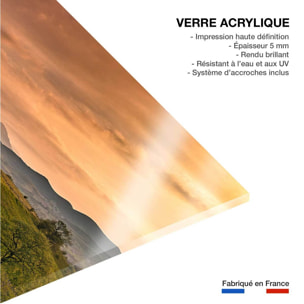 Tableau paysage nature chemin des basques  Tableau plexiglas