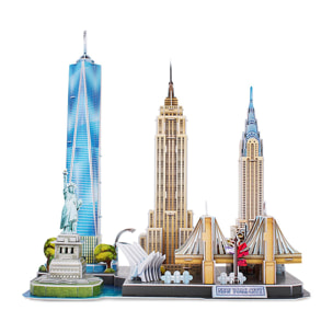 Puzzle 3D Nueva York 37x22,5x42 cm.