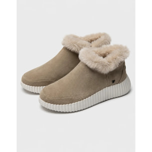 Botín Piel Beige - Allesia