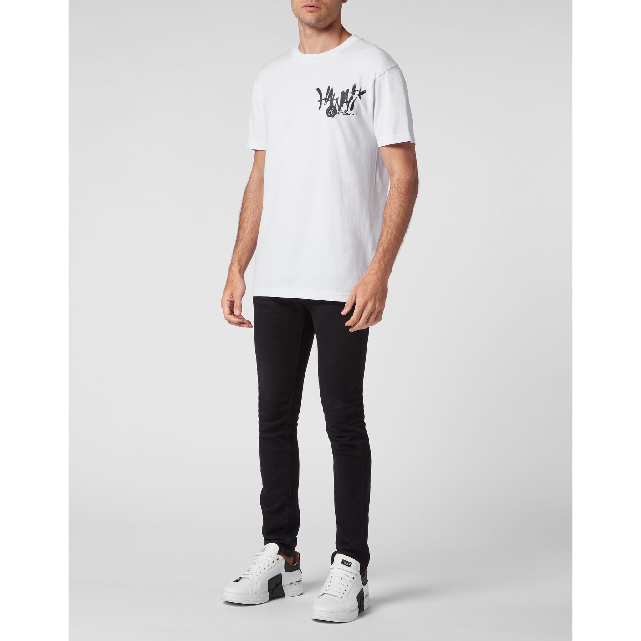 PHILIPP PLEIN T-Shirt Round Neck HAWAII