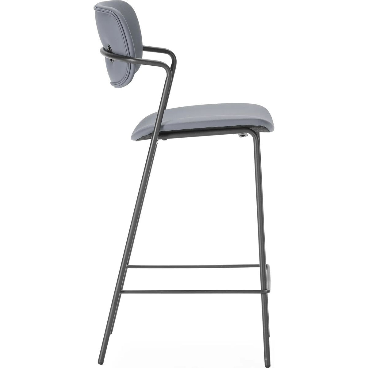 Lot de 2 tabourets en simili - SKANDI