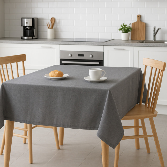 CASSESE HOME Tovaglia Loneta con Piegolina - Misto Cotone/Poliestere