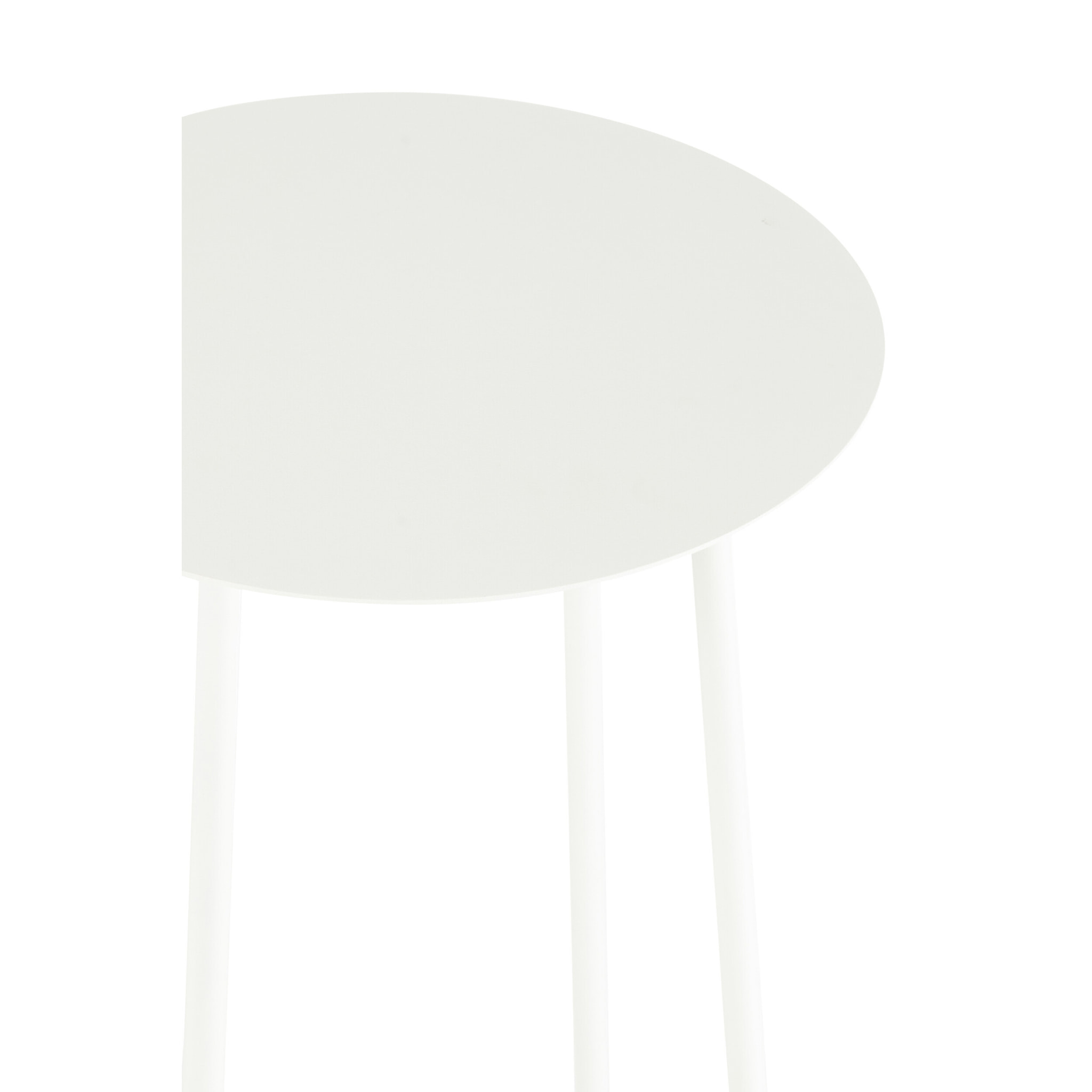 J-Line présentoir à Fleurs Deux - métal - blanc