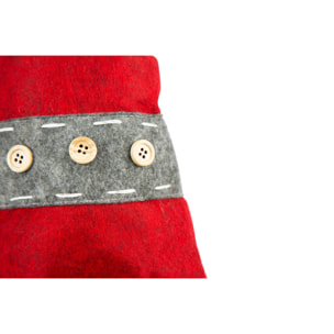 Gnome cale-porte avec tresses Excelsa – Gnomo, Polyester multicolore