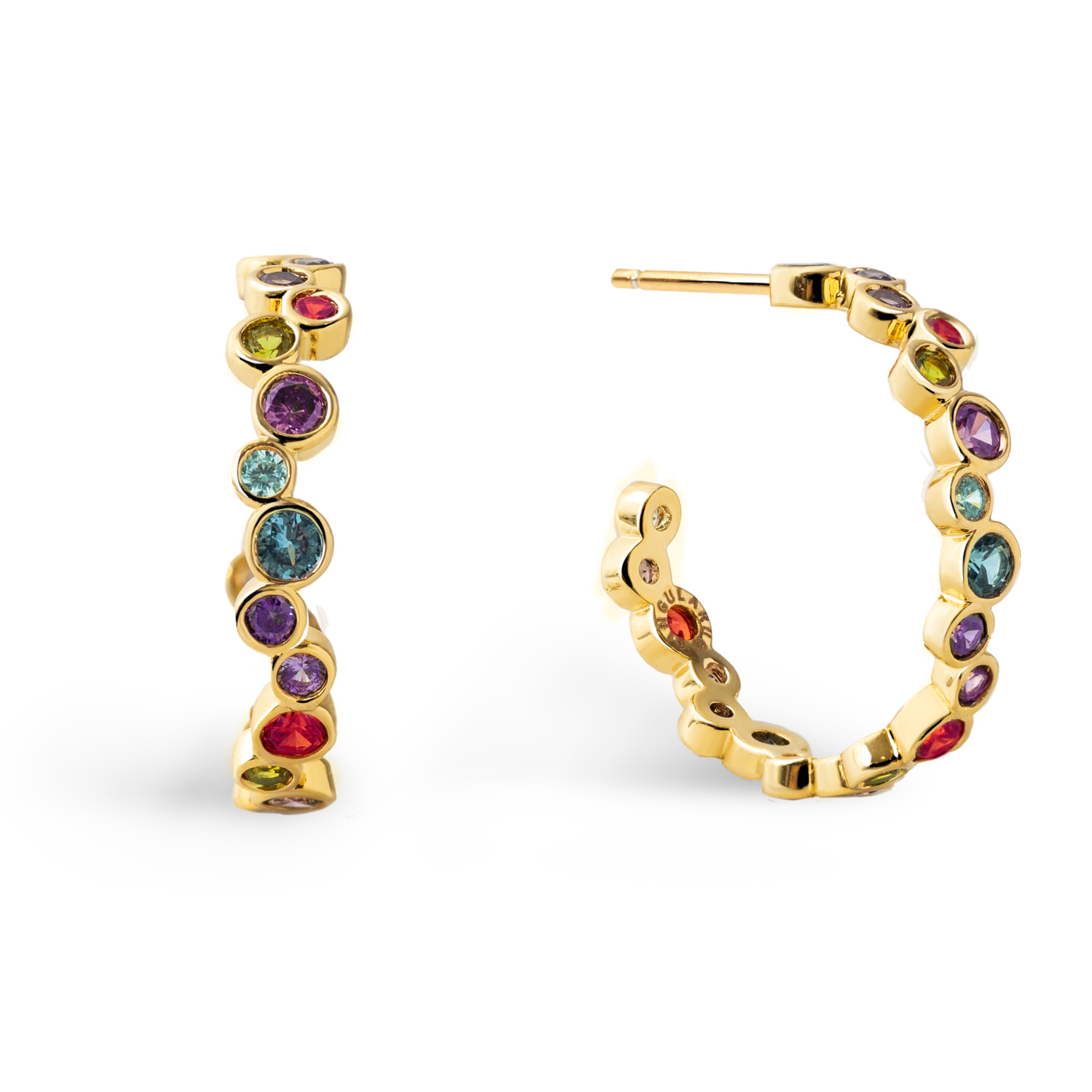 Orecchino Bubbles Placcato Oro