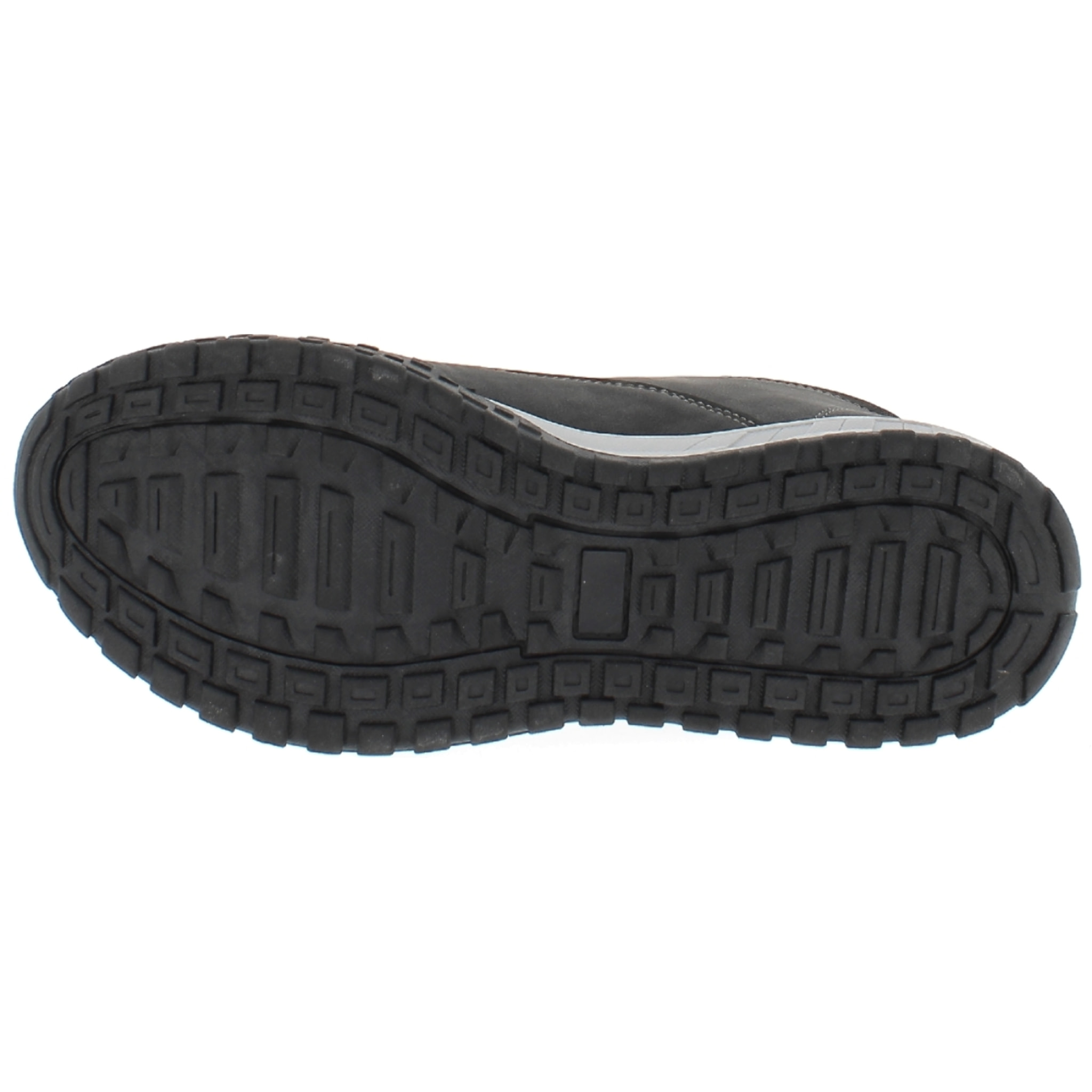 Armata di Mare Scarpe Uomo Stivaletti Hiking Ankle Boots Stringati con Soletta Rimovibile in Memory Foam AMU W24L632 Black