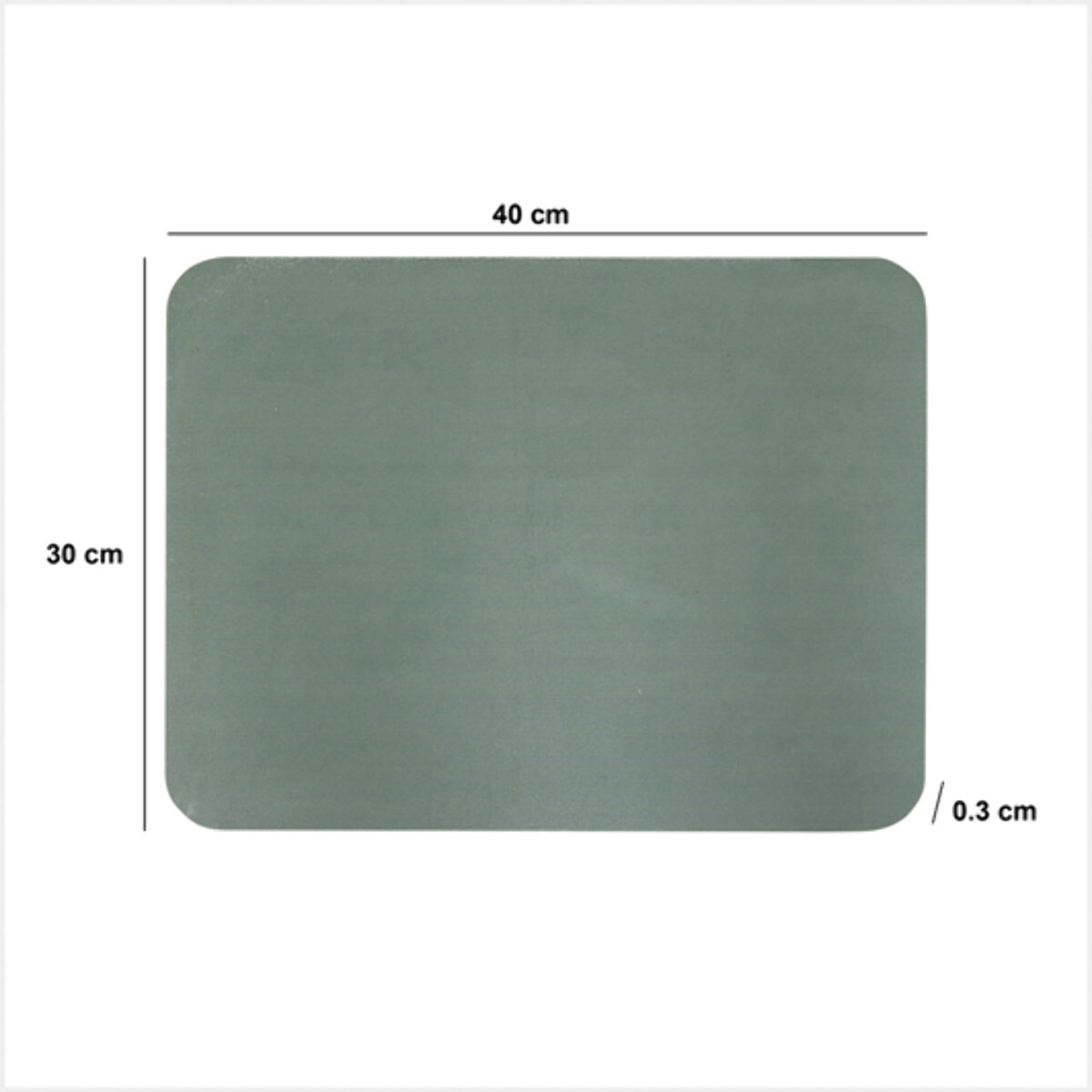 Tapis de vaisselle en diatomite 40x30cm