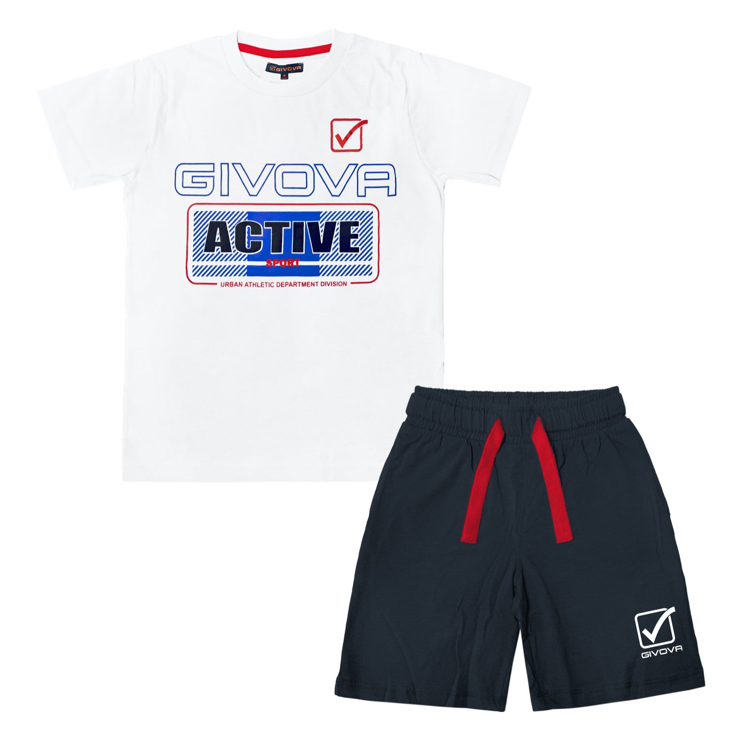 Completo Corto Ragazzo GIVOVA Cotone 8 / 16 Anni