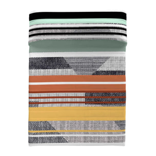 Naturals - Colcha Bouti Estampada - 2/3 Piezas - 100% Poliéster - Microfibra - 70 gr/m² - Denim