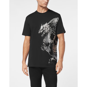 PHILIPP PLEIN T-Shirt Round Neck SKULL