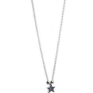 Collana JACK & CO. Argento Blu