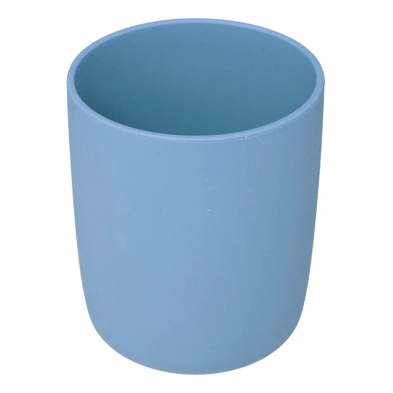 Set repas enfant - silicone - bleu gris