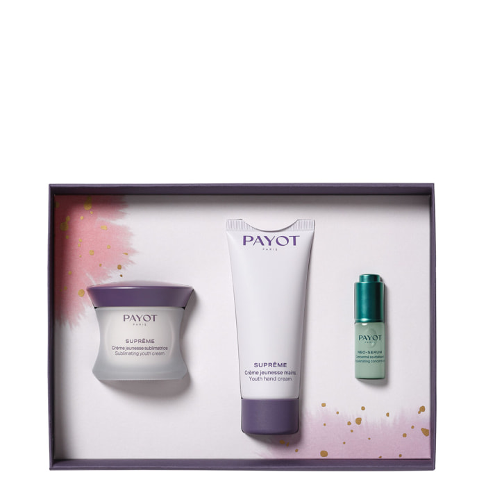 Rituel de Soins Jeunesse Globale - Coffret Crème Jeunesse Sublimatrice 50ml + 2 Produits