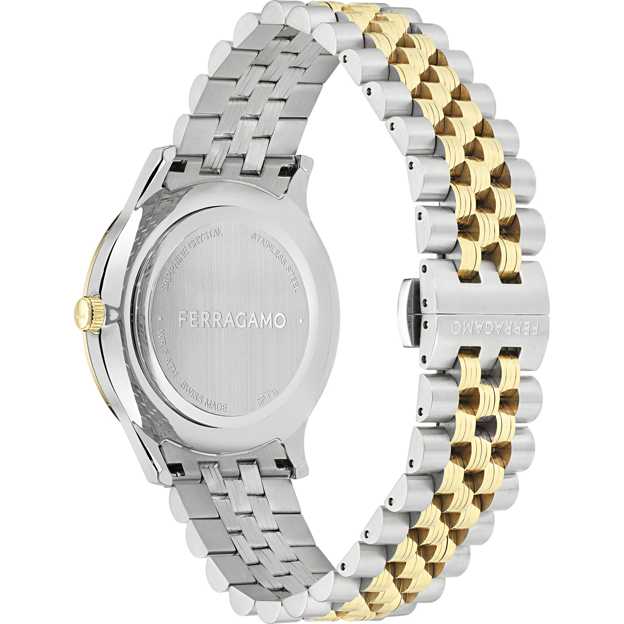 Ferragamo Reloj Analógico De Cuarzo Tb-Ferragamo Duo 40Mm-Fw