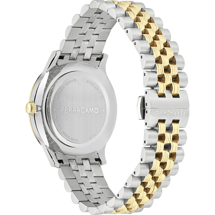 Ferragamo Reloj Analógico De Cuarzo Tb-Ferragamo Duo 40Mm-Fw