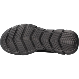 Sneakers De  Hombre Bobs B Flex - Rainy Edge Negro