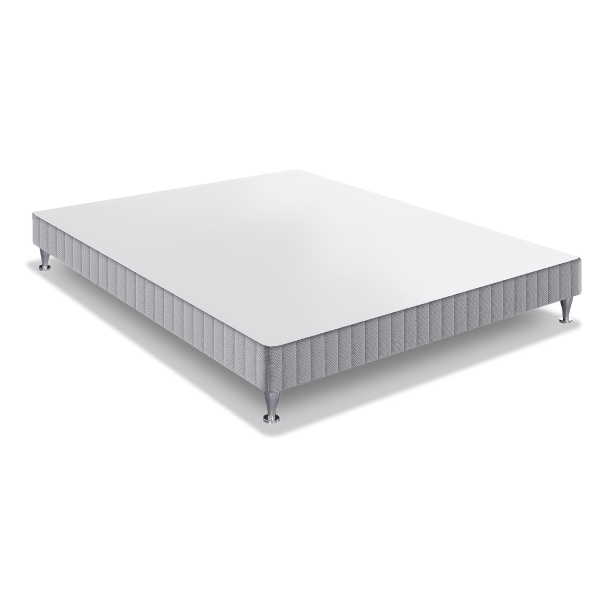 Ensemble FLEXION matelas H26 ressort ensachés, mi-ferme, sommier