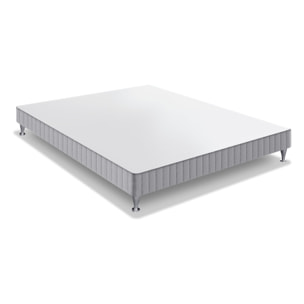 Ensemble FLEXION matelas H26 ressort ensachés, mi-ferme, sommier