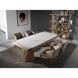 Mesa comedor Angel Cerda rectangular 220x110x76cm
