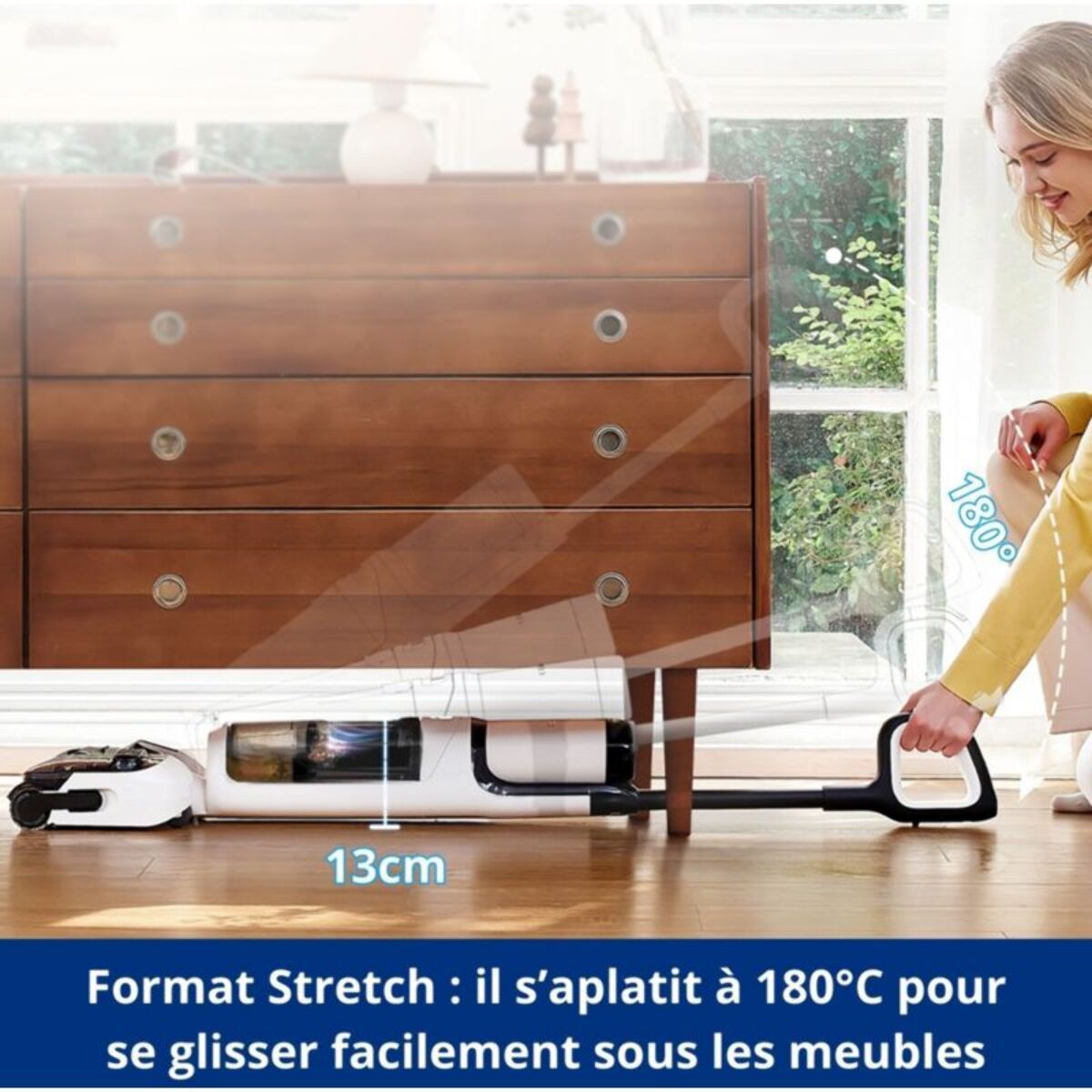 Aspirateur laveur TINECO Floor One S5 Stretch Extreme