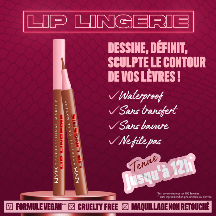 NYX Professional Makeup Lip Lingerie Liner NAUGHTY NU