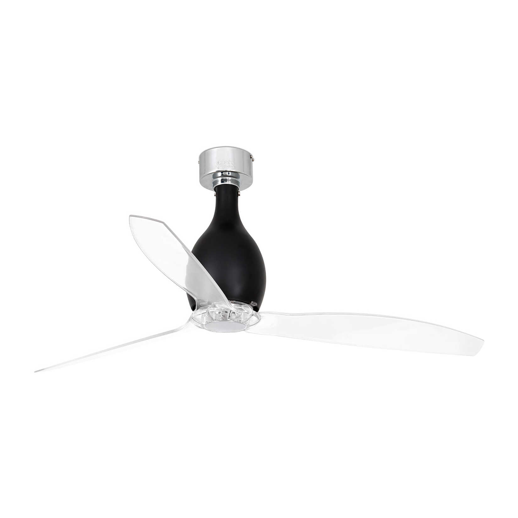 MINI ETERFAN M Ventilateur noir brillant/transparent DC