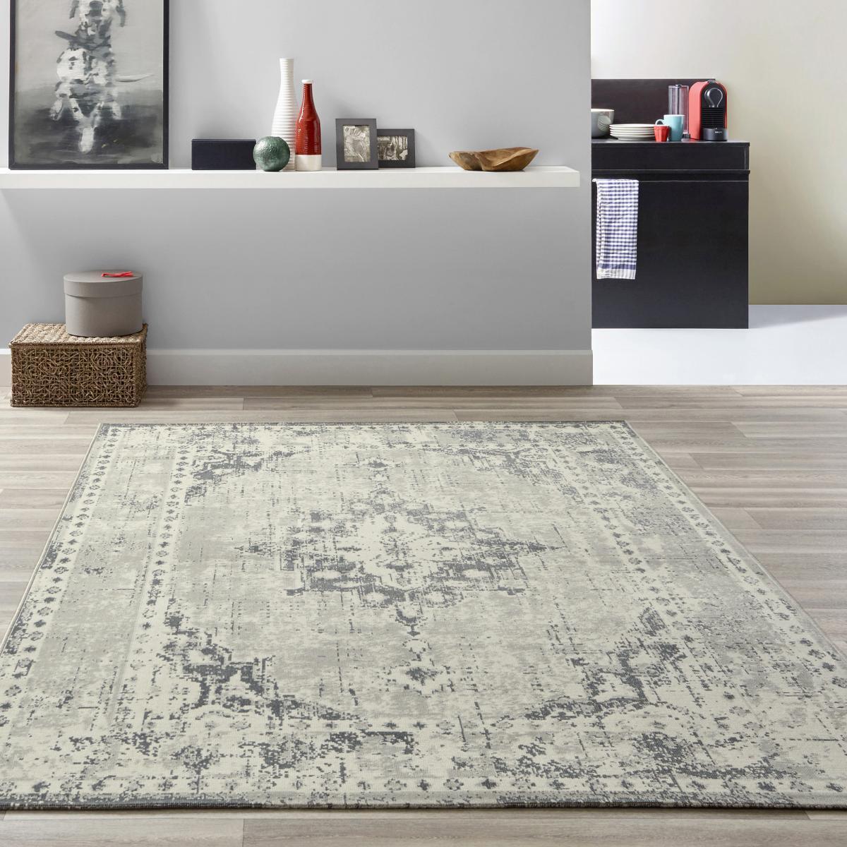 Tapis salon et chambre tissé motif oriental DEVE