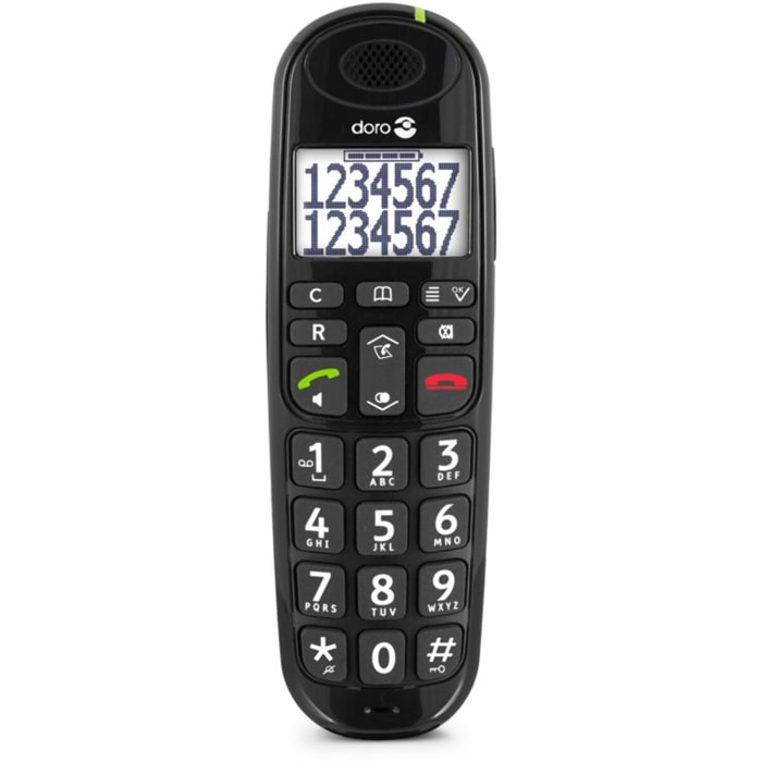 Téléphone sans fil DORO Phone Easy 110 Noir